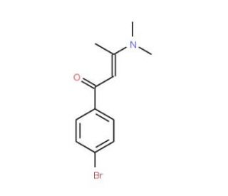 1-(4-Bromophenyl)-3-(dimethylamino)-2-buten-1-one - chemical structure image
