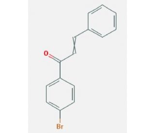 1-(4-bromophenyl)-3-phenylprop-2-en-1-one (CAS 2403-27-2) - chemical structure image