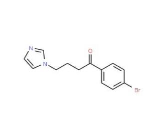 1-(4-Bromophenyl)-4-1H-imidazol-1-ylbutanone (CAS 149490-78-8) - chemical structure image