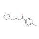1-(4-Bromophenyl)-4-1H-imidazol-1-ylbutanone (CAS 149490-78-8) - chemical structure image