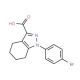 1-(4-bromophenyl)-4,5,6,7-tetrahydro-1H-indazole-3-carboxylic acid - chemical structure image