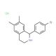 1-(4-Bromophenyl)-6,7-dimethyl-1,2,3,4-tetrahydroisoquinoline hydrochloride - chemical structure image