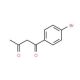 1-(4-bromophenyl)butane-1,3-dione (CAS 4023-81-8) - chemical structure image