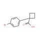 1-(4-Bromophenyl)cyclobutanecarboxylic acid (CAS 151157-49-2) - chemical structure image