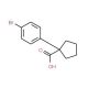 1-(4-bromophenyl)cyclopentanecarboxylic acid (CAS 143328-24-9) - chemical structure image