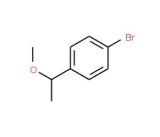 1-(4-Bromophenyl)ethyl methyl ether - chemical structure image