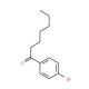 1-(4-bromophenyl)heptan-1-one (CAS 99474-02-9) - chemical structure image