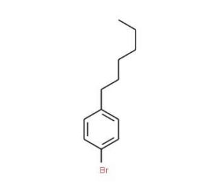 1-(4-bromophenyl)hexane (CAS 23703-22-2) - chemical structure image
