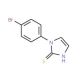 1-(4-Bromophenyl)imidazoline-2-thione (CAS 17452-23-2) - chemical structure image