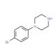 1-(4-Bromophenyl)piperazine (CAS 66698-28-0) - chemical structure image