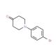 1-(4-Bromophenyl)piperidin-4-one (CAS 154913-23-2) - chemical structure image