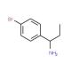 1-(4-bromophenyl)propan-1-amine (CAS 74877-09-1) - chemical structure image
