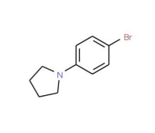 1-(4-Bromophenyl)pyrrolidine (CAS 22090-26-2) - chemical structure image