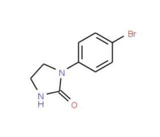 1-(4-Bromophenyl)tetrahydro-2H-imidazol-2-one - chemical structure image