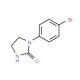 1-(4-Bromophenyl)tetrahydro-2H-imidazol-2-one - chemical structure image
