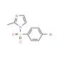 1-(4-Bromophenylsulfonyl)-2-methyl-1H-imidazole (CAS 324776-97-8) - chemical structure image
