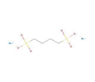 1,4-Butanedisulfonic acid disodium salt (CAS 36589-61-4) - chemical structure image