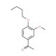 1-(4-butoxy-3-methoxyphenyl)ethan-1-one - chemical structure image