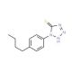 1-(4-Butyl-phenyl)-1H-tetrazole-5-thiol - chemical structure image