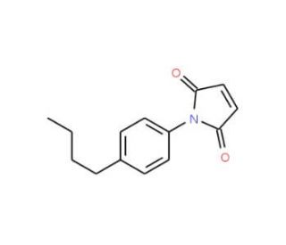 1-(4-Butyl-phenyl)-pyrrole-2,5-dione - chemical structure image