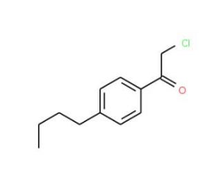 1-(4-butylphenyl)-2-chloroethanone - chemical structure image