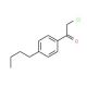 1-(4-butylphenyl)-2-chloroethanone - chemical structure image