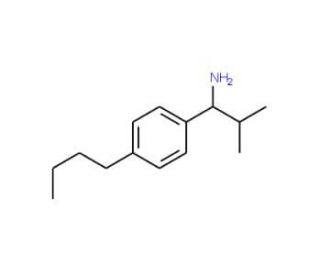 1-(4-butylphenyl)-2-methylpropan-1-amine - chemical structure image