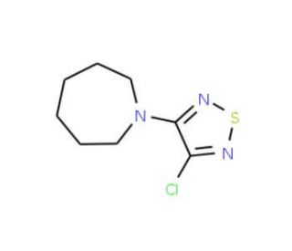 1-(4-Chloro-1,2,5-thiadiazol-3-yl)azepane (CAS 1119451-34-1) - chemical structure image