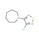 1-(4-Chloro-1,2,5-thiadiazol-3-yl)azepane (CAS 1119451-34-1) - chemical structure image