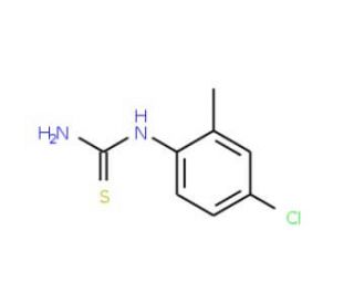 1-(4-Chloro-2-methylphenyl)-2-thiourea (CAS 63980-71-2) - chemical structure image