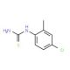 1-(4-Chloro-2-methylphenyl)-2-thiourea (CAS 63980-71-2) - chemical structure image