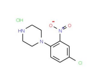 1-(4-Chloro-2-nitrophenyl)piperazine hydrochloride - chemical structure image