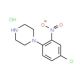 1-(4-Chloro-2-nitrophenyl)piperazine hydrochloride - chemical structure image