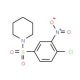 1-(4-Chloro-3-nitro-benzenesulfonyl)-piperidine (CAS 53162-43-9) - chemical structure image