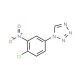 1-(4-chloro-3-nitrophenyl)-1H-tetrazole - chemical structure image