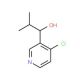 1-(4-Chloro-3-pyridinyl)-2-methyl-1-propanol - chemical structure image