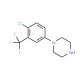 1-(4-Chloro-3-trifluoromethylphenyl)piperazine (CAS 41213-04-1) - chemical structure image