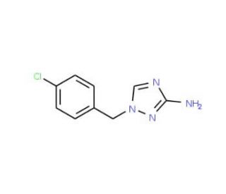 1-(4-Chloro-benzyl)-1H-[1,2,4]triazol-3-ylamine - chemical structure image