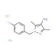 1-(4-Chloro-benzyl)-3,5-dimethyl-1H-pyrazol-4-ylamine dihydrochloride - chemical structure image