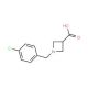 1-(4-Chloro-benzyl)-azetidine-3-carboxylic acid (CAS 842977-20-2) - chemical structure image