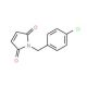 1-(4-Chloro-benzyl)-pyrrole-2,5-dione (CAS 34569-29-4) - chemical structure image