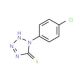 1-(4-Chloro-phenyl)-1H-tetrazole-5-thiol (CAS 27143-76-6) - chemical structure image