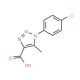 1-(4-Chloro-phenyl)-5-methyl-1H-[1,2,3]triazole-4-carboxylic acid - chemical structure image