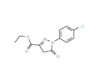1-(4-Chloro-phenyl)-5-oxo-4,5-dihydro-1H-pyrazole-3-carboxylic acid ethyl ester - chemical structure image