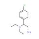 1-(4-Chloro-phenyl)-N*1*,N*1*-diethyl-ethane-1,2-diamine - chemical structure image