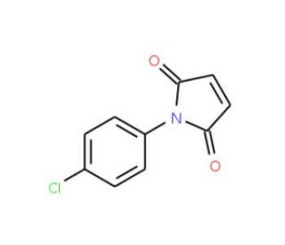 1-(4-Chloro-phenyl)-pyrrole-2,5-dione (CAS 1631-29-4) - chemical structure image