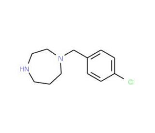 1-(4-Chlorobenzyl)-1,4-diazepane (CAS 40389-65-9) - chemical structure image