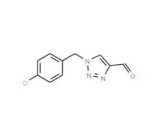 1-(4-Chlorobenzyl)-1H-1,2,3-triazole-4-carbaldehyde - chemical structure image