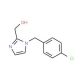 [1-(4-Chlorobenzyl)-1H-imidazol-2-yl]methanol (CAS 175203-53-9) - chemical structure image