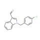 1-(4-Chlorobenzyl)-1H-indole-3-carbaldehyde - chemical structure image